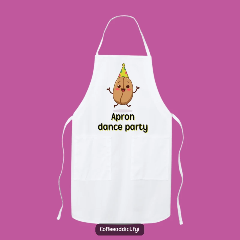 Funny Party Bean Apron - Hilarious Kitchen Wear for Festive Cooks