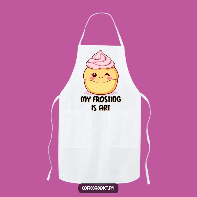 Funny Kawaii Pastry Apron - Baker's Delight, Hilarious Gift