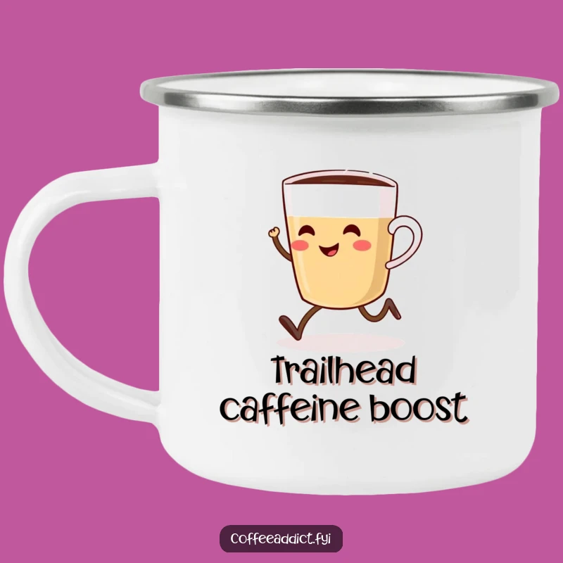 Funny Coffee Cup Camping Mug: Hilarious Outdoor Adventure Companion