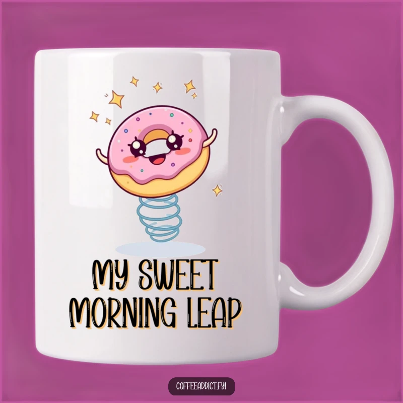 Funny Donut Spring Mug: A Hilarious Treat for Sweet Mornings