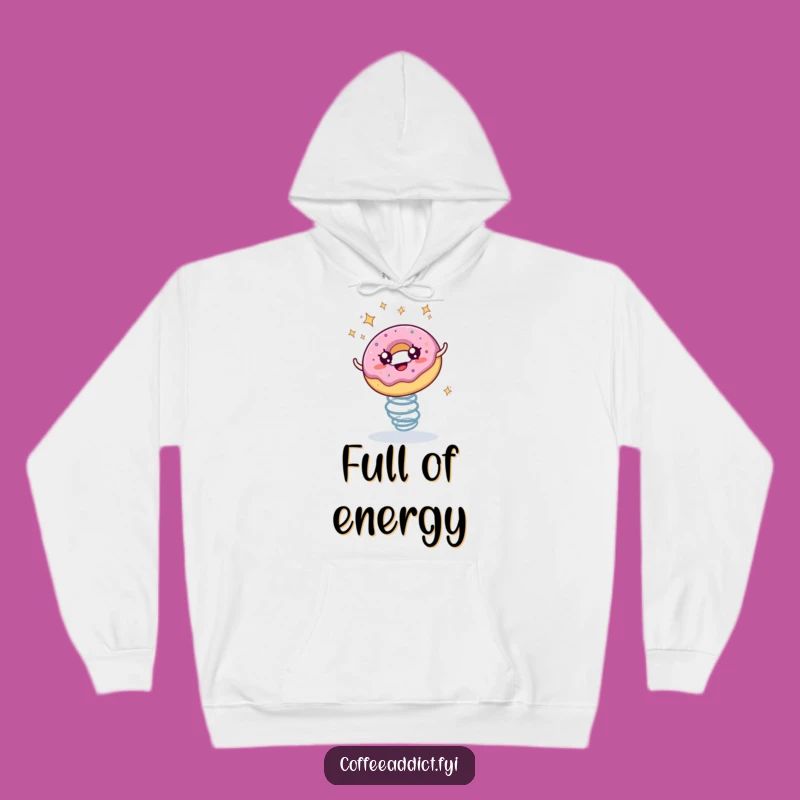 Funny Donut Hoodie: Cozy and Hilarious Bouncing Design