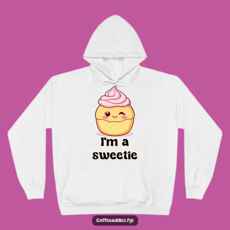 Cozy Funny Kawaii Pastry Hoodie - Sweet Comfort, Warm Gift