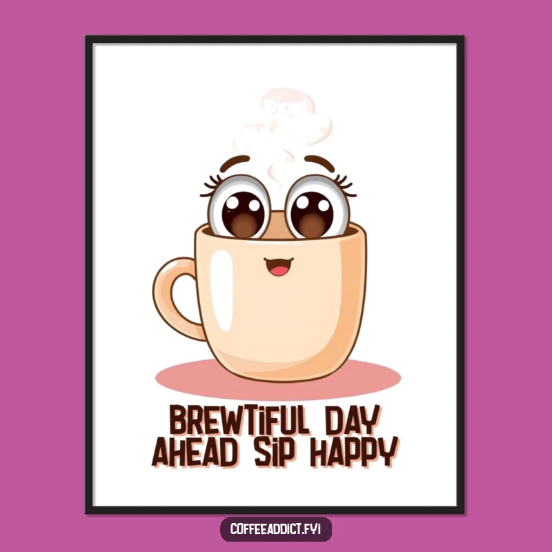 Free Printable Coffee Mug Art - Funny Uplifting Downloadable Decor