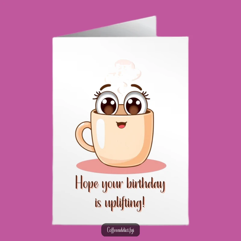Free Printable Coffee Mug Birthday Card - Funny Uplifting Downloadable Gift