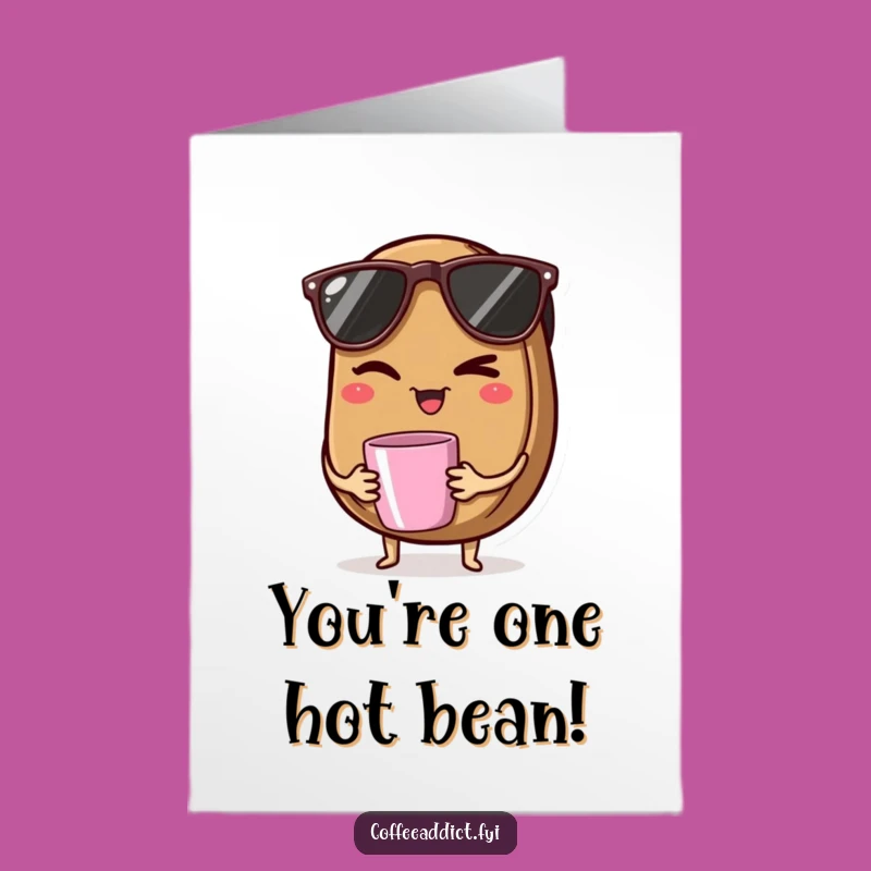 Free Printable Coffee Bean Congrats Card - Wink of Success Downloadable Gift