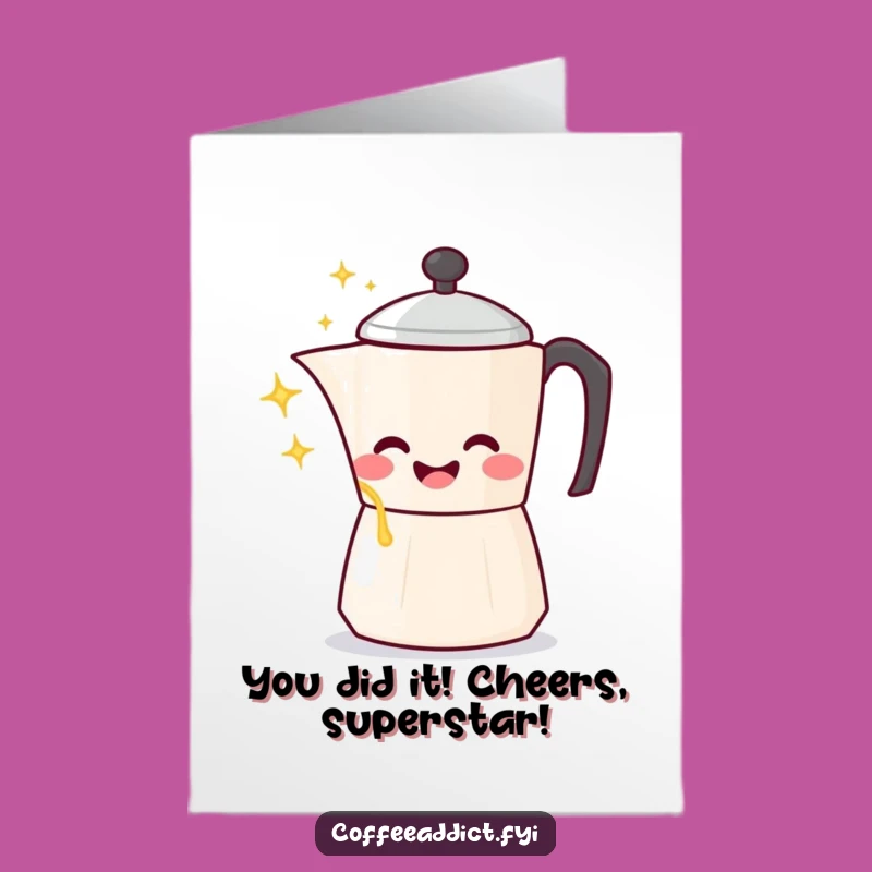 Free Printable Congrats Card The Joyful Jolt A Hilarious Coffee Celebration