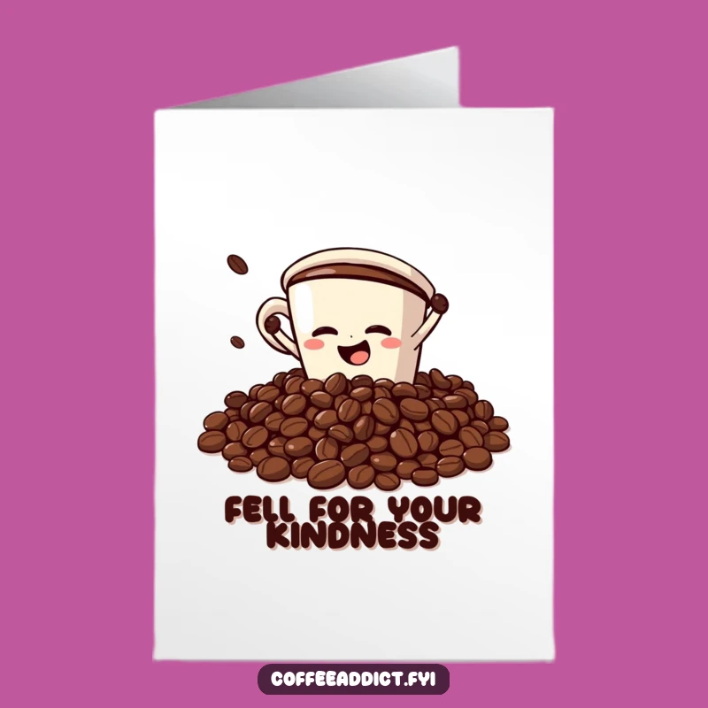 Free Printable Thank You Card: Faceplant Cup for Funny Gratitude