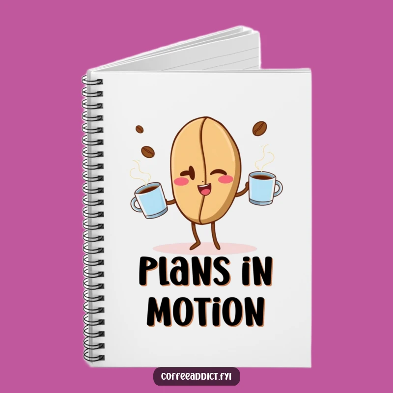 Funny Coffee Bean Juggling Notebook - Hilarious Journal for Coffee Lovers' Ideas