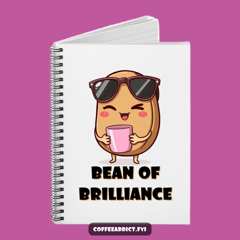 Funny Coffee Bean Notebook: Hilarious Journal for Your Cool Ideas