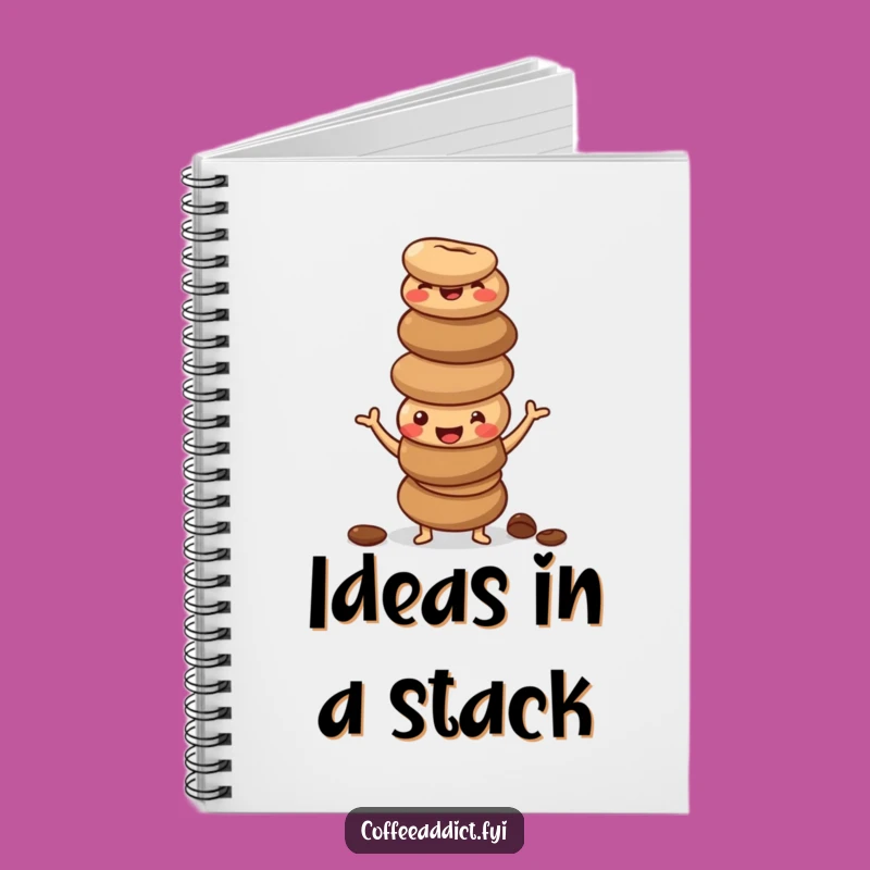 Funny Coffee Bean Notebook: Hilarious Journal for Your Jittery Ideas
