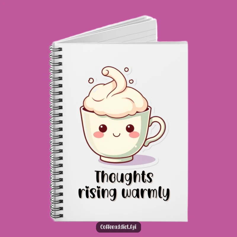 Funny Kawaii Teacup Notebook: Jot Down Ideas with Cozy Flair