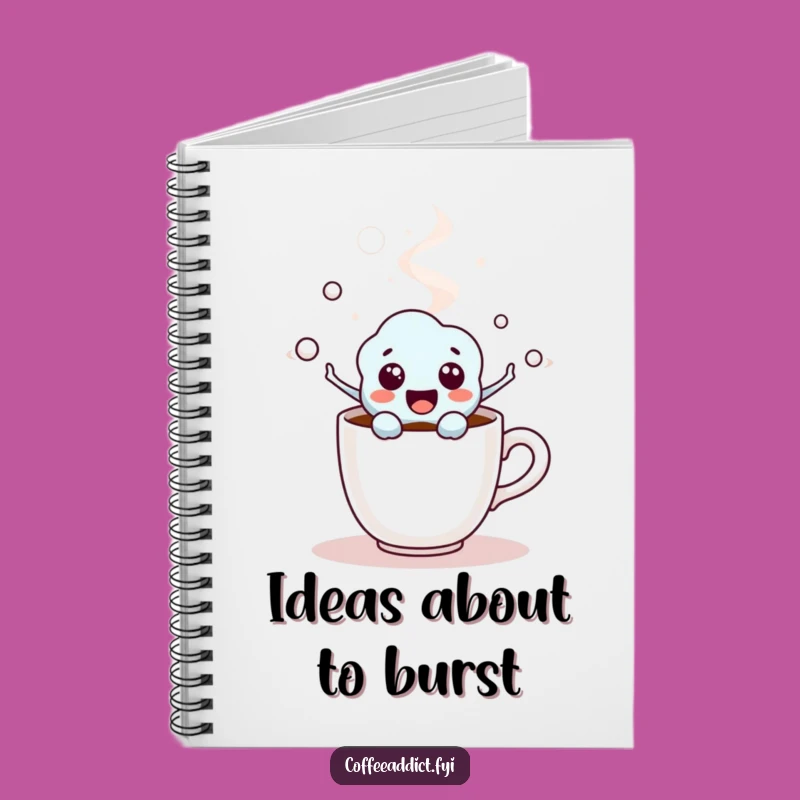 Funny Coffee Molecule Notebook: Jot Down Excitement, Hilarious Journal