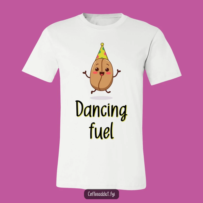 Funny Party Bean T-Shirt - Hilarious Graphic Tee for Festive Coffee Lovers