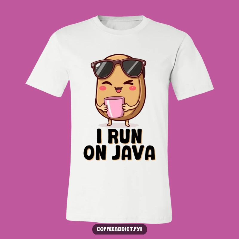 Funny Coffee Bean T-Shirt: Hilarious Gift for Stylish Coffee Addicts