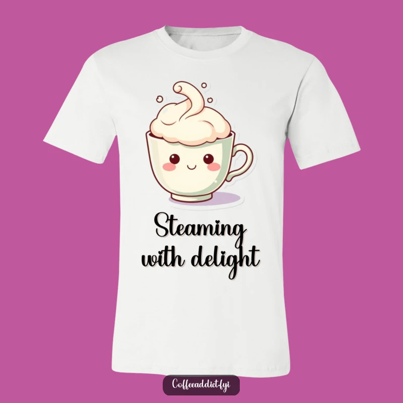Funny Kawaii Teacup T-Shirt: Wear Your Cozy Happiness Hilariously