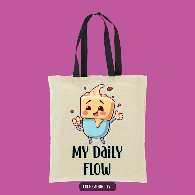 Funny Coffee Drip Tote Bag for Carrying Your Essentials with Flair
